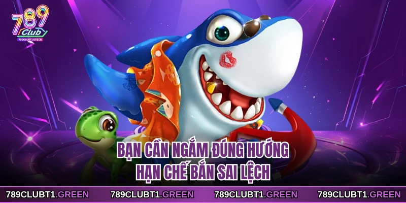 Bạn cần ngắm đúng hướng, hạn chế bắn sai lệch