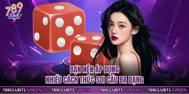 Bạn nên áp dụng nhiều cách thức soi cầu đa dạng