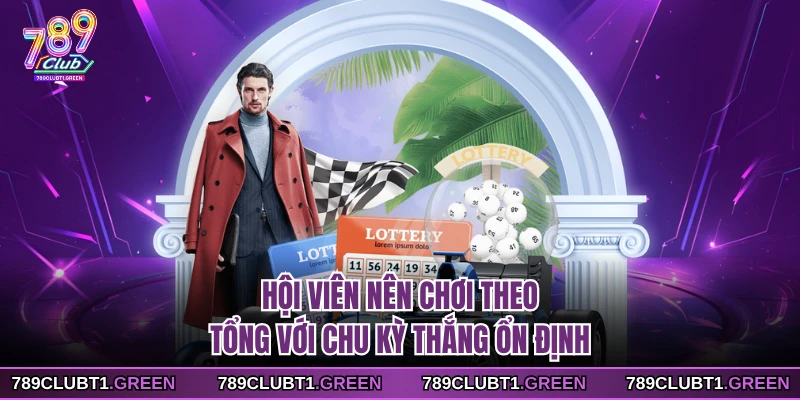 Hội viên nên chơi theo tổng với chu kỳ thắng ổn định
